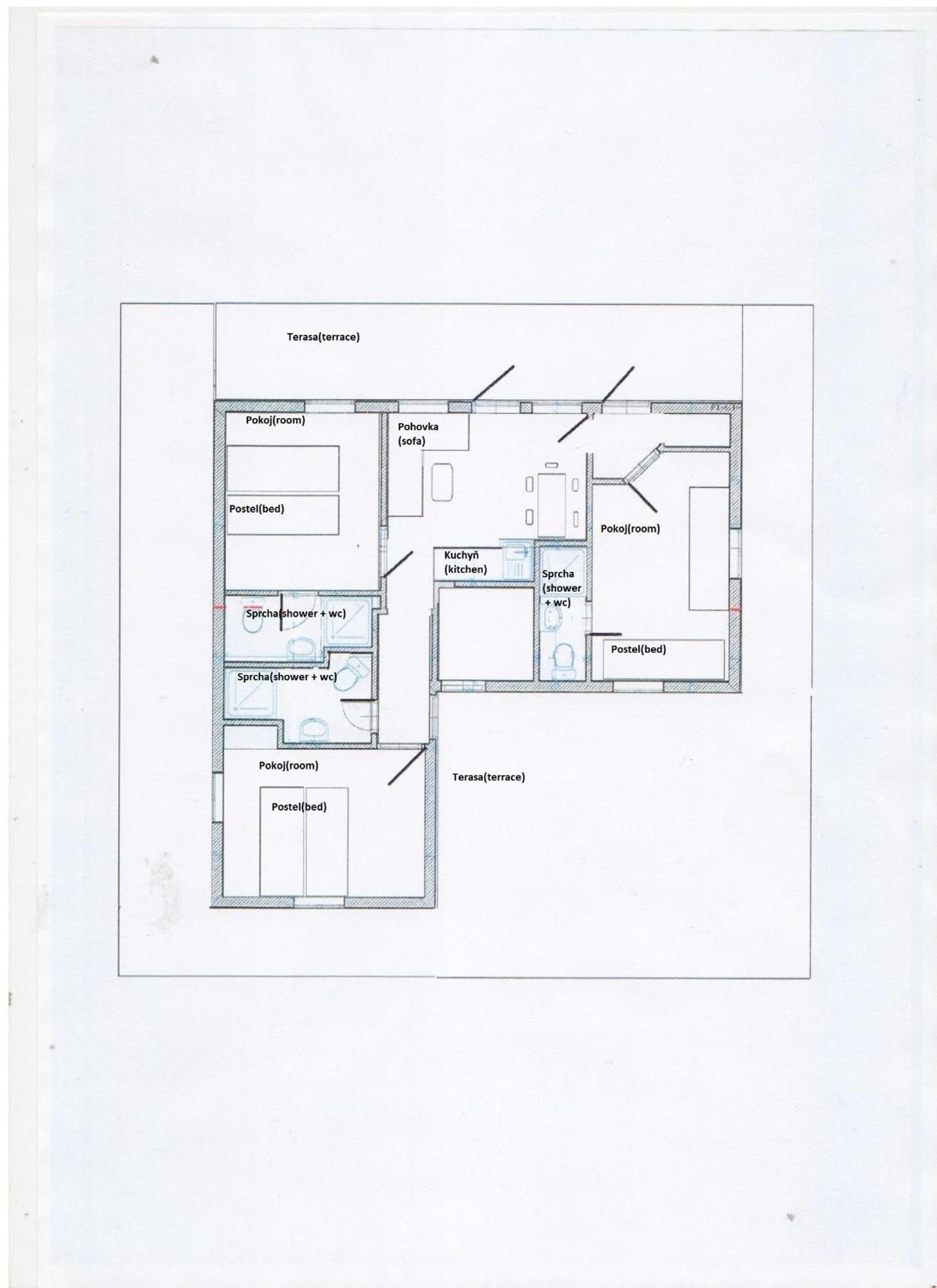 Family Bungalows & Camp Vrchlabí Стая снимка